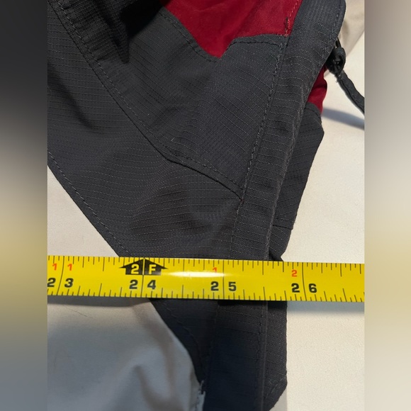 Columbia Men”s Vertex Core Red and Grey Removable Hood Ski Jacket Size L - Picture 11 of 13